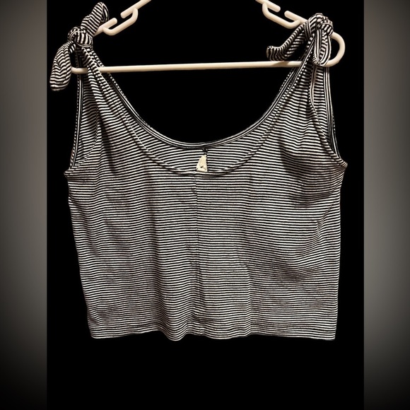 Synergy Organic Clothing Tops - Synergy 100% Organic Cotton Tie Strap
Tank Top Sz M